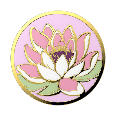Secondary image for hover Enamel Water Lily — Adhesive PopGrip