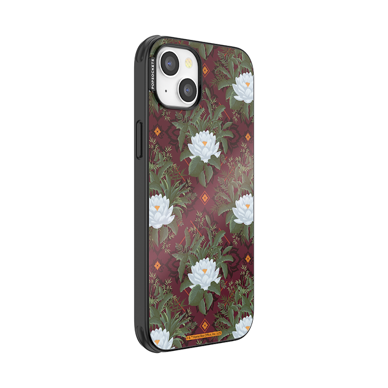 Mirror Lush White Lotus&nbsp; &mdash; iPhone 14 Plus MagSafe Case image number 1