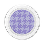Lilac Houndstooth &mdash; MagSafe PopGrip image number 2