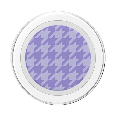 Secondary image for hover Lilac Houndstooth &mdash; MagSafe PopGrip