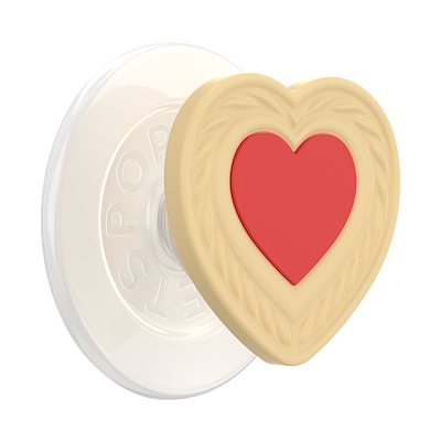 Cookie Heart Scented &mdash;  MagSafe PopGrip