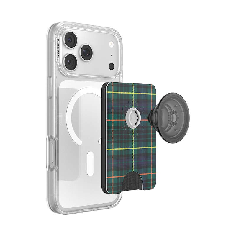 Classic Tartan Green &mdash; MagSafe PopWallet+ image number 6