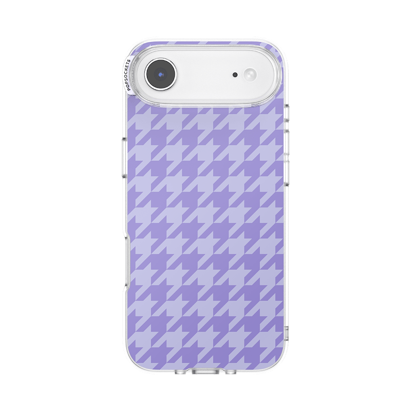 Lilac Houndstooth &mdash; iPhone Air MagSafe Case image number 0