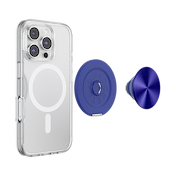 Aluminum Radial French Navy &mdash;  MagSafe Kick-Out Grip & Stand image number 7