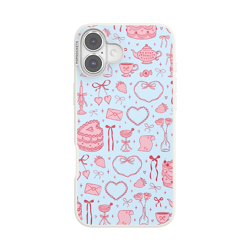 Valentine Doodle &mdash; iPhone 16 Plus MagSafe Case image number 0