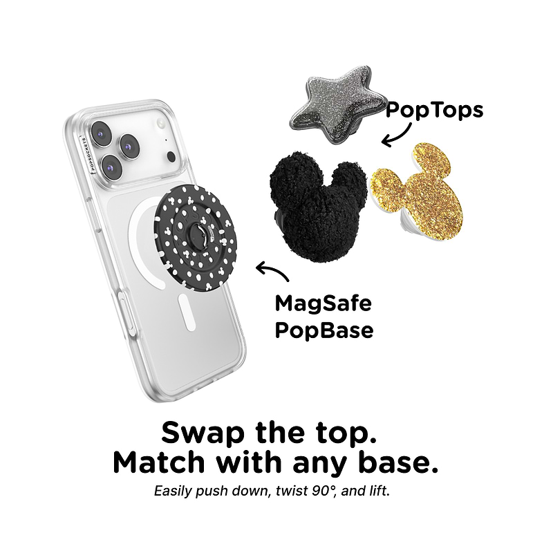 Plush Mickey Black &mdash; PopTop image number 2