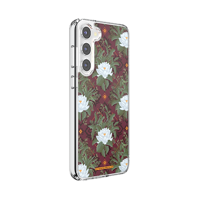 Secondary image for hover Lush White Lotus — Samsung Galaxy S23+ MagSafe Case