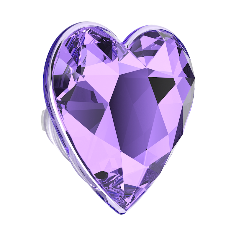 Crystal Heart Lavender &mdash;  MagSafe PopGrip image number 9