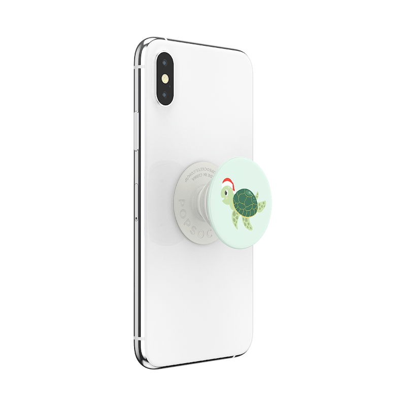 Santa Turtle — Adhesive PopGrip image number 6