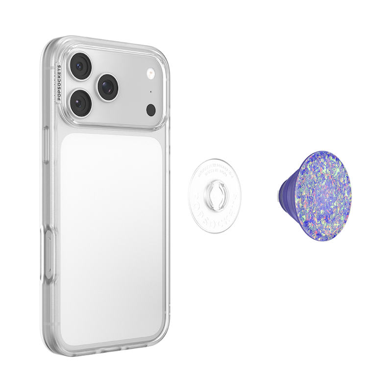 Iridescent Confetti-Ice Purple &mdash; Adhesive PopGrip image number 4