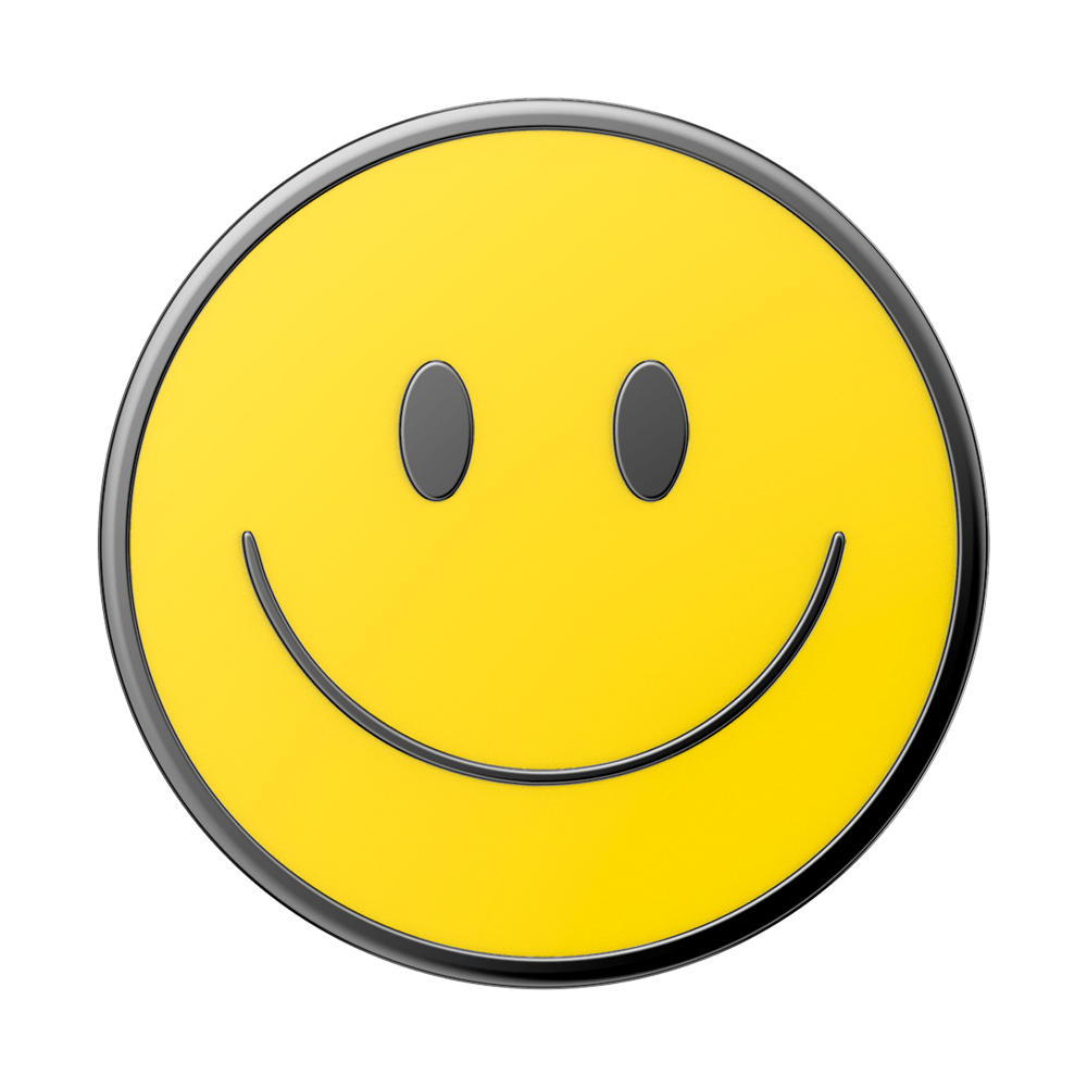 Enamel Be Happy &mdash; Adhesive PopGrip image number 1