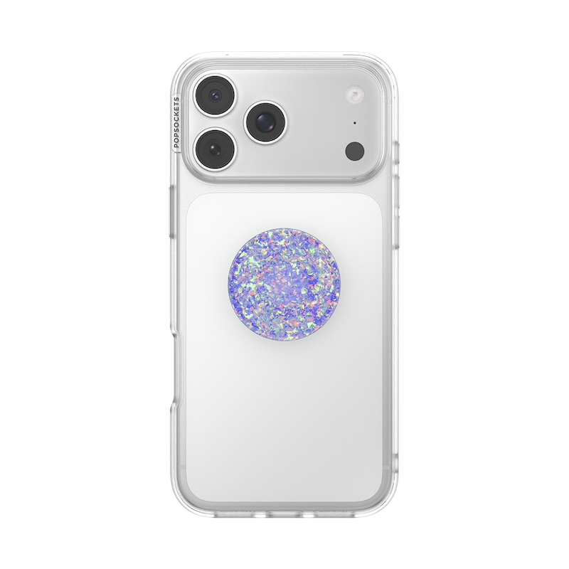 Iridescent Confetti-Ice Purple &mdash; Adhesive PopGrip image number 3
