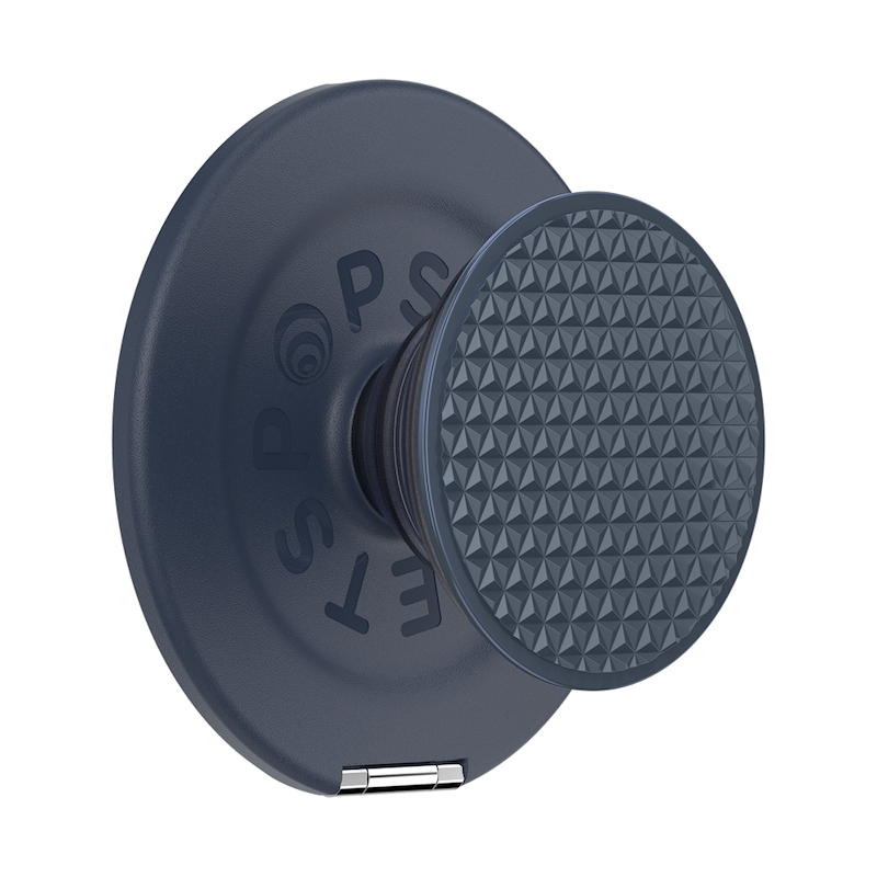Aluminum Knurl Navy &mdash; MagSafe Kick-Out Grip & Stand image number 0