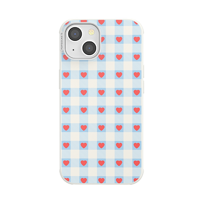 Berry Sweet Gingham &mdash; iPhone 13 MagSafe Case