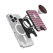 Black Cherry Gingham &mdash; MagSafe PopWallet+ image number 9