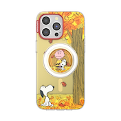 Snoopy in Fall &mdash; iPhone 15 Pro Max MagSafe Case image number 1
