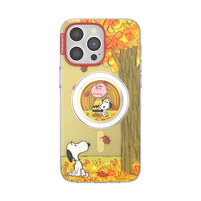 Snoopy in Fall — iPhone 15 Pro Max MagSafe Case