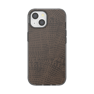 Cocoa Umber Petrified &mdash; iPhone 15 MagSafe Case