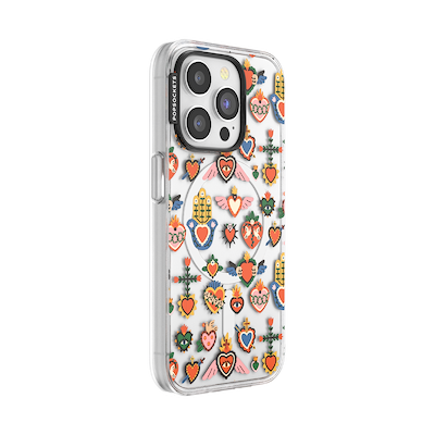 Secondary image for hover Sacred Hearts &mdash; iPhone 15 Pro MagSafe Case