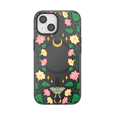 Moon Flower &mdash; iPhone 15 MagSafe Case