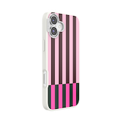 Pop of Pink Stripe &mdash; iPhone 16 Plus MagSafe Case image number 2