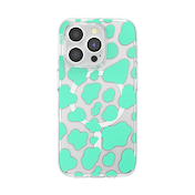 Turquoise Cow Cow &mdash; iPhone 15 Pro MagSafe Case image number 1