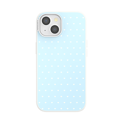 Sweet Heart Blue &mdash; iPhone 15 MagSafe Case