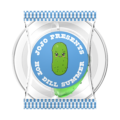 Secondary image for hover Airbag Baggy Pickle &mdash;  MagSafe PopGrip