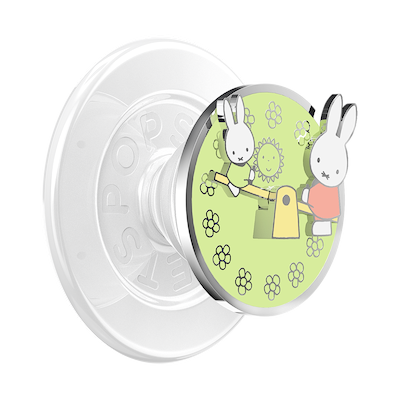 Enamel See-Saw Miffy &mdash; MagSafe PopGrip
