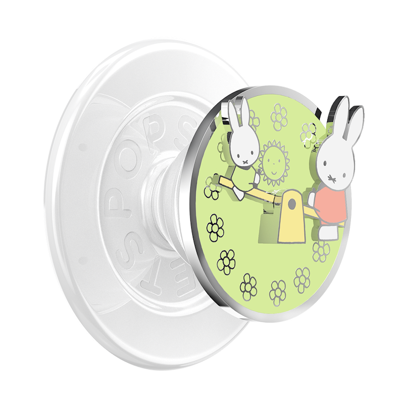 Enamel See-Saw Miffy &mdash; MagSafe PopGrip image number 0