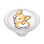 PlantCore Translucent Cheeky Corgi &mdash; Adhesive PopGrip image number 8