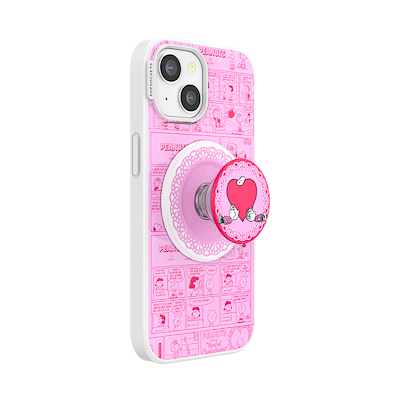 Secondary image for hover Peanuts Valentines Comic Strip &mdash; iPhone 15 MagSafe Case