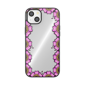 Bonita Border Pink &mdash; iPhone 15 Plus MagSafe Case image number 1
