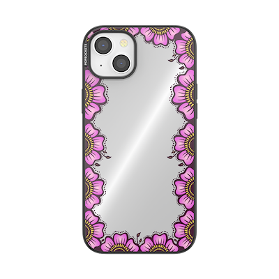 Bonita Border Pink &mdash; iPhone 15 Plus MagSafe Case