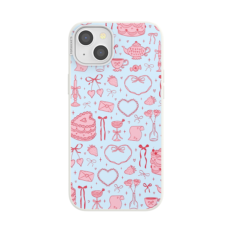 Valentine Doodle &mdash; iPhone 15 Plus MagSafe Case image number 0
