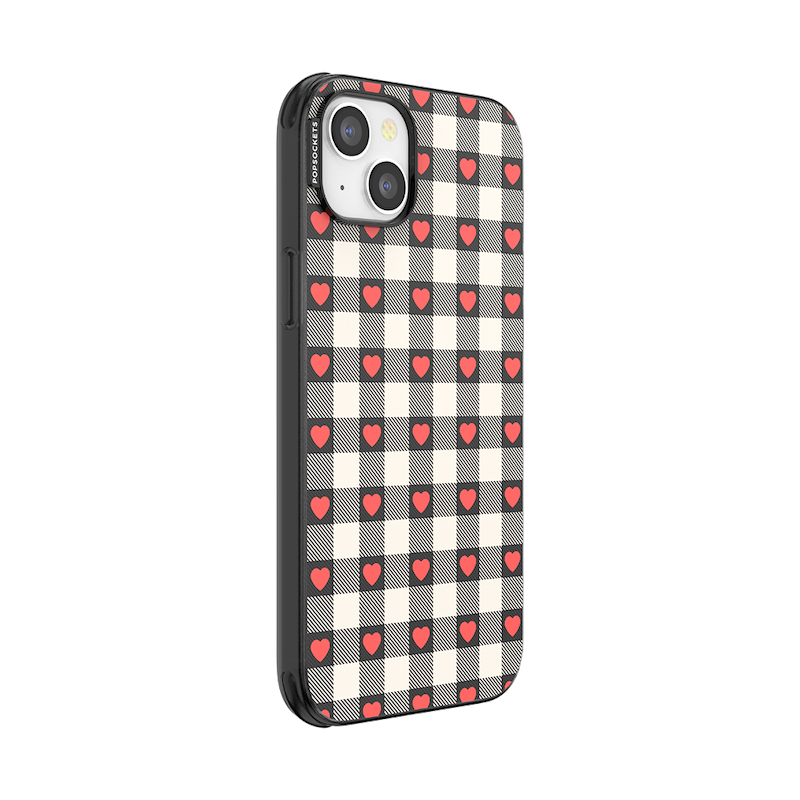 Heartbreaker Gingham &mdash; iPhone 14 Plus MagSafe Case image number 1