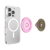 Enamel Stamped Pink &mdash; MagSafe PopGrip image number 6