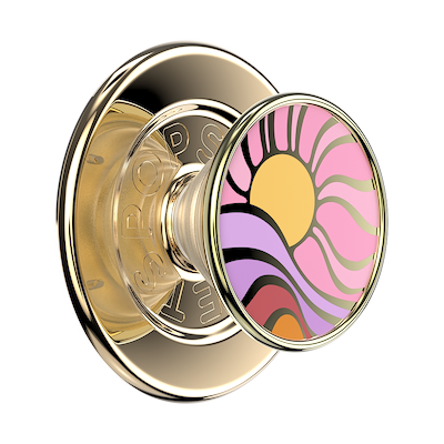 Luxe Enamel Golden Hour &mdash; MagSafe PopGrip