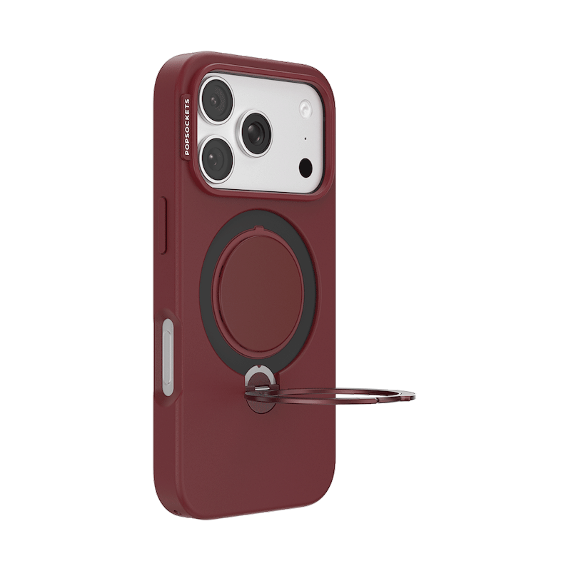 Burgundy &mdash; iPhone 17 Pro Low-Pro MagSafe Case image number 3