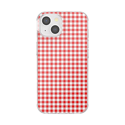 Red Gingham &mdash; iPhone 14 MagSafe Case