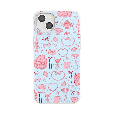 Valentine Doodle &mdash; iPhone 14 Plus MagSafe Case