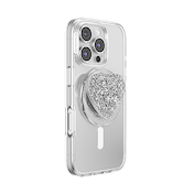 Confetti Heart Silver Sizzle &mdash; MagSafe PopGrip image number 7