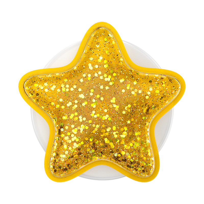 Tidepool Squishy Star Gold &mdash; MagSafe PopGrip image number 1