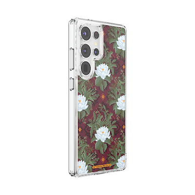 Secondary image for hover Lush White Lotus — Samsung Galaxy S25 Ultra MagSafe Case