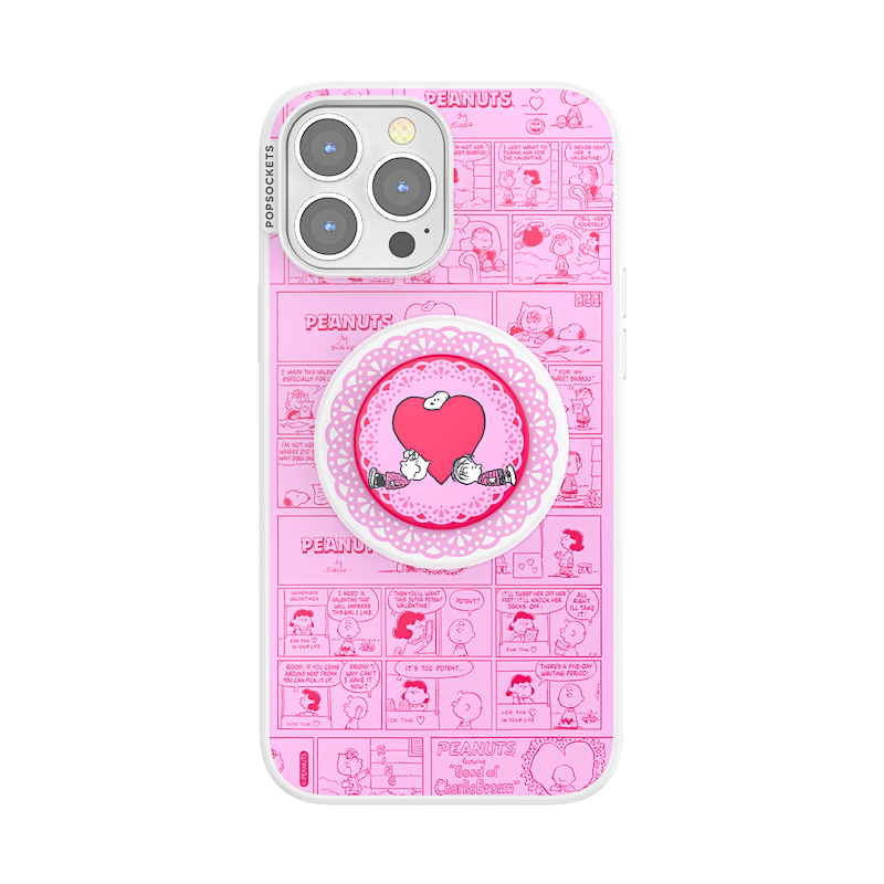 Peanuts Valentines Comic Strip &mdash; iPhone 13 Pro Max MagSafe Case image number 0