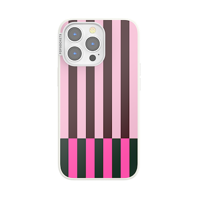 Pop of Pink Stripe &mdash; iPhone 13 Pro MagSafe Case