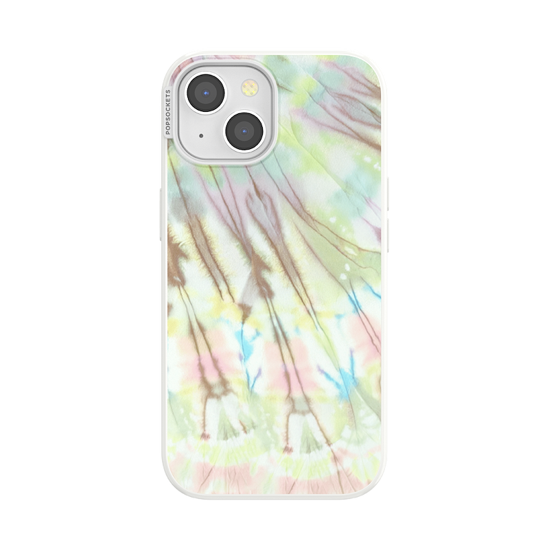 Coastal Tie-Dye Green &mdash; iPhone 15 MagSafe Case image number 0