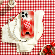 Red Gingham &mdash; MagSafe PopGrip image number 3