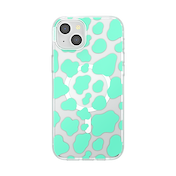 Turquoise Cow Cow&nbsp; &mdash; iPhone 15 Plus MagSafe Case image number 1