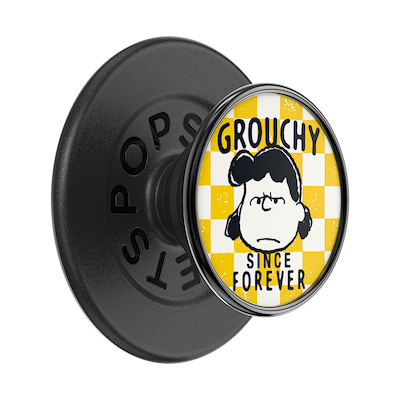 Enamel Grouchy Lucy — MagSafe PopGrip
